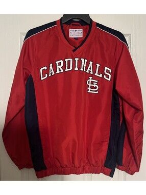 St. Louis CARDINALS MLB Genuine Merchandise V-Neck Pullover Sweater Men’s Medium